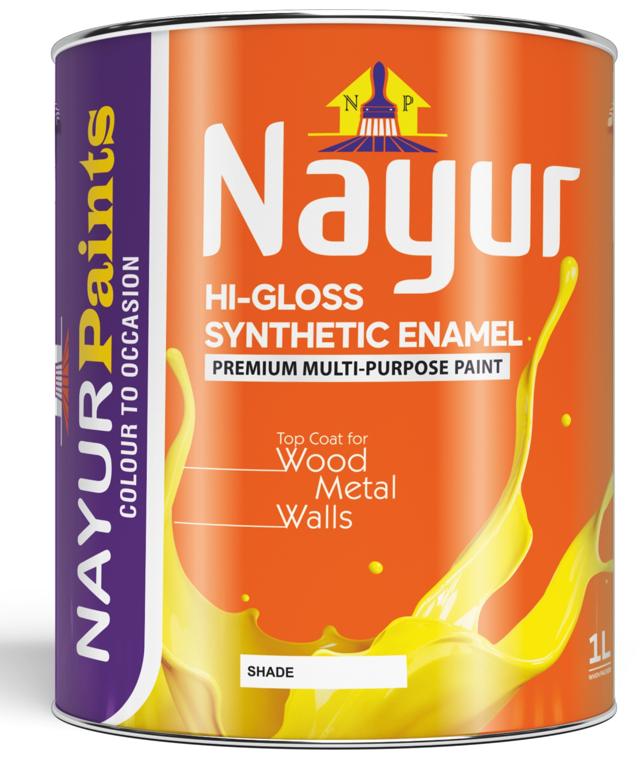 Nayur Hi-Gloss Synthetic Enamel can