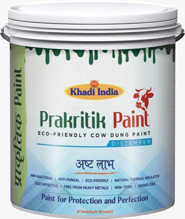 Nayur Prakritik eco-friendly cow-dung paint bucket